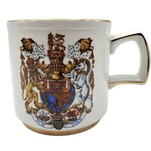 Royal Marriage Coffee Mug King Charles Diana Tea Cup Wood 1981 St Paul Cathedral